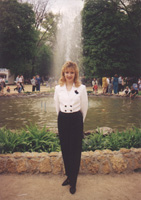 У фонтана в Таганрогском парке